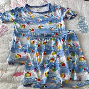 Macaron & Me Colorful Beach Ball Pajama Set